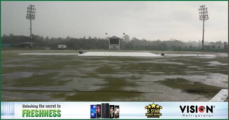 ‘এ’ দলের ম্যাচের দ্বিতীয় দিনও বৃষ্টির পেটে